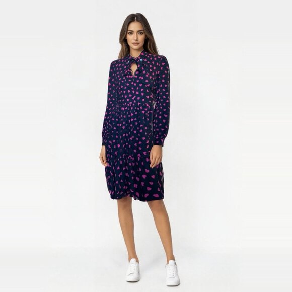NWOT! Kate Spade New York Hearts Print Dress. Size: 6.  Runs true to size. - Picture 13 of 13